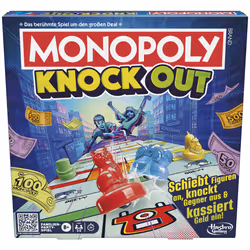 Monopoly Knockout, Jeu de société, Simulation économique, 8 an(s), 20 min