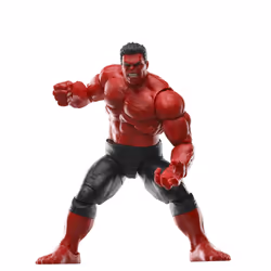 Marvel Legends Series: Red Hulk (Captain America: Brave New World), 4 an(s), Captain America: Brave New World, Noir, Rouge