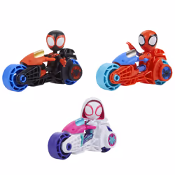 Marvel Spidey et ses Amis Extraordinaires Moto et figurine