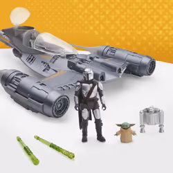 Star Wars Epic Hero Series The Mandalorian's N-1 Starfighter, Vaisseau spatial, 4 an(s), Plastique, Multicolore