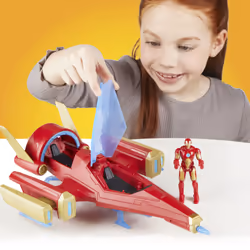 Marvel Avengers Epic Hero Series Iron Man Repulsor Blast Battle Jet - Vue supplémentaire 10