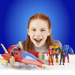 Marvel Avengers Epic Hero Series Iron Man Repulsor Blast Battle Jet - Vue supplémentaire 13