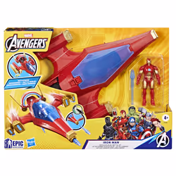 Marvel Avengers Epic Hero Series Iron Man Repulsor Blast Battle Jet - Vue supplémentaire 4