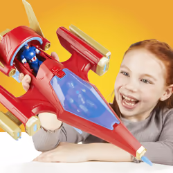 Marvel Avengers Epic Hero Series Iron Man Repulsor Blast Battle Jet - Vue supplémentaire 7