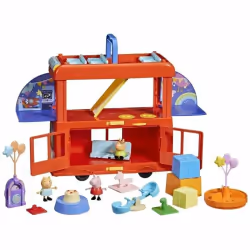 Peppa Pig 2-in-1 Party Bus, Action/Aventure, 3 an(s), Multicolore