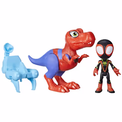 Marvel Spidey and His Amazing Friends Spidey-Rex & Miles "Spin" Morales, 3 an(s), Multicolore