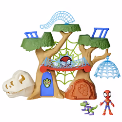 Marvel Dino Webs Treehouse Playset, Action/Aventure, 3 an(s), Multicolore, Plastique