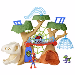 Marvel Dino Webs Treehouse Playset