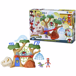 Marvel Dino Webs Treehouse Playset