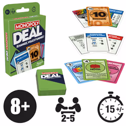 Monopoly Jeu de cartes Deal