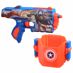 Nerf Marvel Blaster Captain America, Blaster jouet, 8 an(s), 99 an(s), 263 g