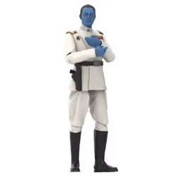 Star Wars The Black Series Grand Admiral Thrawn, 4 an(s), Noir, Bleu, Blanc, Plastique