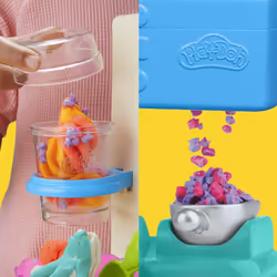 Play-Doh Rainbow Swirl Ice Cream Playset - Vue supplémentaire 9