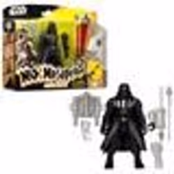 MixMashers Dark Vador figurine 12 cm deluxe personnalisable à mélanger et combiner avec accessoires Star Wars Dès 4 ans