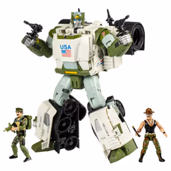 Transformers Collaborative G.I. Joe x Autobot Kup Triple T, 8 an(s), Plastique, Multicolore