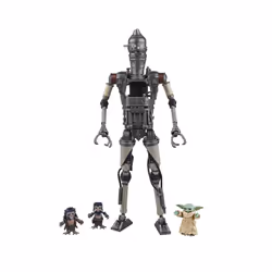 Star Wars The Black Series Deluxe IG-12 & Grogu, 4 an(s), Multicolore
