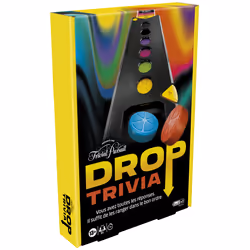 Hasbro Gaming Drop Trivia 15 min Jeu de société Fête