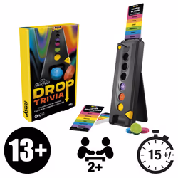 Hasbro Gaming Drop Trivia 15 min Jeu de société Fête - Vue supplémentaire 7