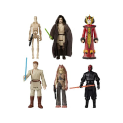 Hasbro Star Wars Episode I - Pack de 6 Figurines