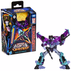 Hasbro Transformers: Legacy Transformers Generations Legacy United Deluxe Cyberverse Universe Slipstream, 8 an(s), Plastique, ...