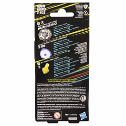 Beyblade X Horn Rhino 3-80S Couvercle de toupie de combat