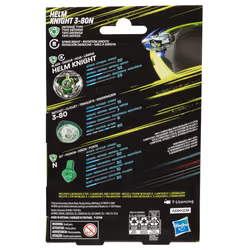 Beyblade X Helm Knight 3-80N Couvercle de toupie de combat - Vue supplémentaire 4