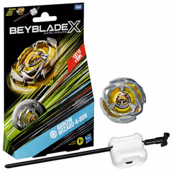 Beyblade X Arrow Wizard 4-80B, Couvercle de toupie de combat, 8 an(s)