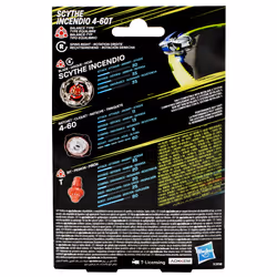 Beyblade X Scythe Incendio 4-60T Couvercle de toupie de combat
