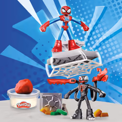 Play-Doh Marvel Spider-Man Launch & Suce Battle - Vue supplémentaire 9