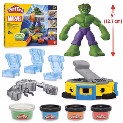 Play-Doh Marvel Hulk Smash & Squish Playset - Vue supplémentaire 4