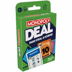 Monopoly Deal, Jeu de cartes, Simulation économique, 8 an(s), 15 min