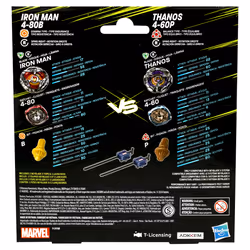 Beyblade X Marvel Collab Iron Man 4-80B vs. Thanos 4-60P - Vue supplémentaire 4