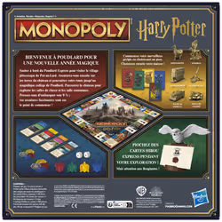 Monopoly Harry Potter : Jeu de Plateau Poudlard - Édition Magique