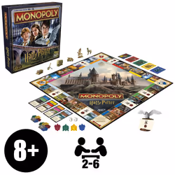 Hasbro Gaming Monopoly Harry Potter Jeu de Société 2-6 Joueurs 8 Ans - Vue supplémentaire 4