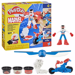 Play-Doh Marvel Captain America Moto tranchante
