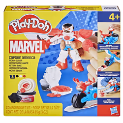 Play-Doh Marvel Captain America Moto tranchante