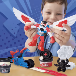 Play-Doh Marvel Captain America Moto tranchante - Vue supplémentaire 5