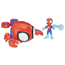 Spidey Araignée de mer Water-Webs Figurine et véhicule Marvel Spidey et ses Amis Extraordinaires Dès 4 ans