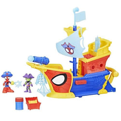 Bateau de pirates Spidey Bulles et toiles Water-Webs Marvel Spidey et ses Amis Extraordinaires dès 4 ans