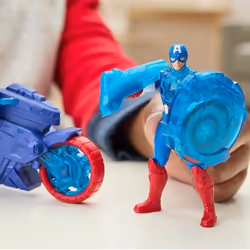 Marvel Avengers Epic World of Action Captain America Shield-Shot Cycle - Vue supplémentaire 5