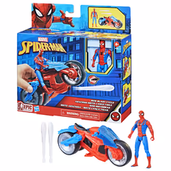 Hasbro Marvel Spider-Man Epic World of Action Arachno-moto lance-toile - Vue supplémentaire 4