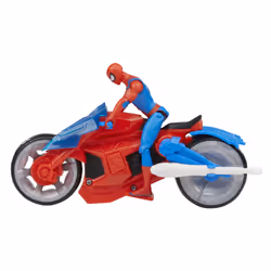 Hasbro Marvel Spider-Man Epic World of Action Arachno-moto lance-toile - Vue supplémentaire 8