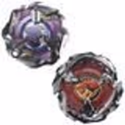 Hasbro Jeu d’habileté Beat Tyranno 4-70Q y Knife Shinobi 4-80HN 2 Pièces 2 Unités - TU