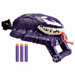 Marvel Spider-Man VenomVersus Marvel’s Venom Strike Blaster, Gant lanceur de toile d'araignée jouet, 5 an(s)