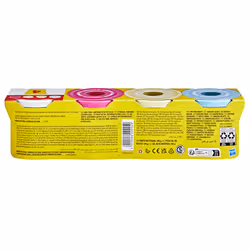 Play-Doh pack de 4 pots de pâte à modeler confettis - Vue supplémentaire 4