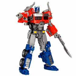 Transformers Studio Series Voyager Class : Rise of the Beasts 102 Optimus Prime, 8 an(s), Plastique, Bleu, Gris, Rouge