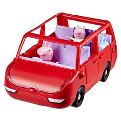 Peppa Pig La grande voiture familiale coffret avec véhicule et 2 figurines à partir de 3 ans