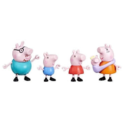 Peppa Pig Peppa et sa famille de 5 coffret de figurines jouets préscolaires pour filles et garçons dès 3 ans