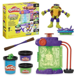 Play-Doh Les Tortues Ninja Station de mutation coffret de pâte à modeler loisirs créatifs pour enfants dès 4 ans