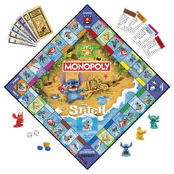 Hasbro Gaming Monopoly édition Disney Stitch